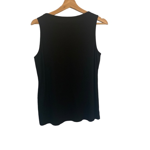 Chicos Black Sequin Tank Size 2/Large 12 - Picture 2 of 7